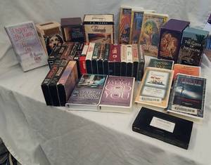 lot 648 image: VHS tapes - Christian theme