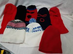 lot 676 image: Knit Caps &amp Ski Masks