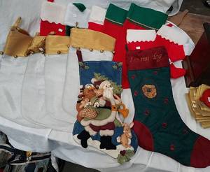 lot 683 image: Christmas Stockings