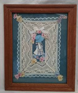 lot 705 image: Holly Hobbie Frames wall art