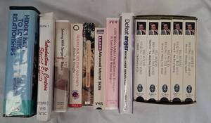 lot 708 image: Self help VHS tapes