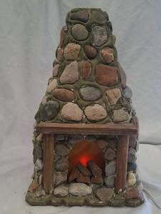 lot 842 image: Miniature Rock Fireplace