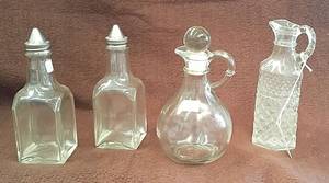lot 768 image: Oil and Vinegar Cruets