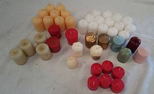 lot 812 image: Votive candles