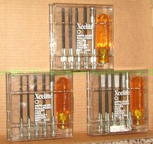 lot 81 image: Xcelite ballpoint hex head allen socket driver sets, 3 total