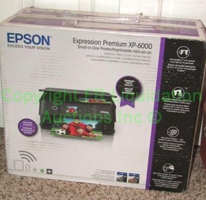 lot 103 image: Epson model XP-6000 all in one printer