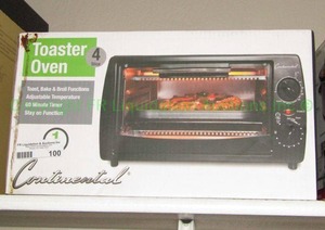lot 100 image: Continental toaster oven
