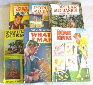 lot 142 image: 1940s & 1950s Popular Science magazines plus