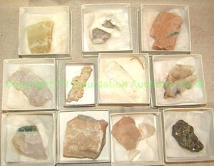 lot 233 image: Unrefined precious stones