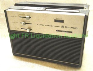 lot 89 image: Retro Bell & Howell model 4500TPS portable 8 track stereo player