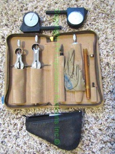 lot 66 image: American Map Corp. Topographic map measurers and drafting tool kit