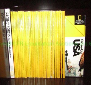 lot 146 image: National Geographic magazines and more as shown