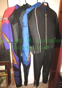 lot 163 image: Hobie and other brands divers wet suits