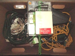 lot 252 image: Assorted electrical cords and more as shown