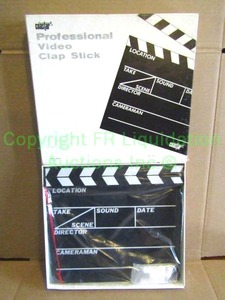 lot 253 image: Coastar professional movie clap stick