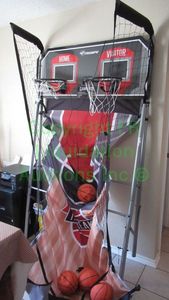lot 264 image: Triumph indoor double shootout basketball game, seller has all pieces