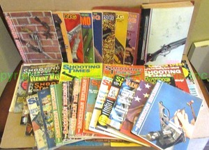 lot 178 image: Assorted firearms magazines including NRA, Shooting times and more