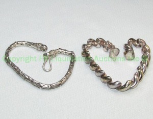 lot 302 image: .925 Silver bracelets
