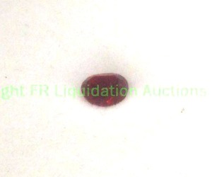 lot 318 image: Fine quality Red Ruby .90 Ct