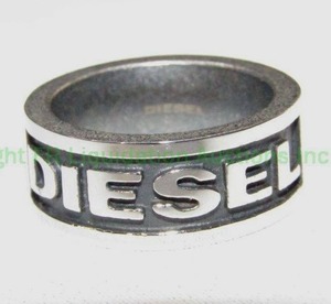 lot 193 image: Diesel stainless steel mens ring