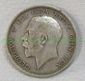 lot 167 image: Silver 1914 British half crown