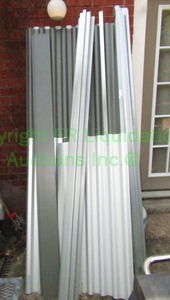 lot 268 image: Unassembled 10ft x 10ft shed, never assembled.