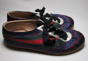 lot 7 image: Gucci Mens Sneakers, Size 9, #492738