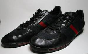 lot 8 image: Gucci Mens Sneakers, Size 12 12, #237715