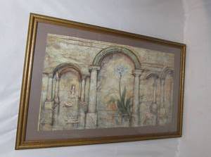 lot 97 image: Framed Artwork 39.5x26