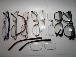 lot 123 image: Vintage eye glasses
