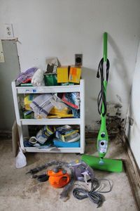 lot 51 image: Swiffer Dry Refills, Bissell Steam Cleaners and Mop, Extra Rags and Cleaning Pads