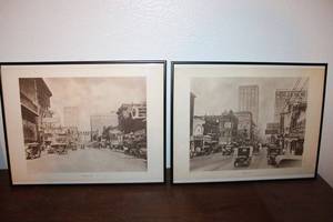 lot 90 image: 2 Vintage Posters Main at 8th, Photos courtesy of Star-Telegram