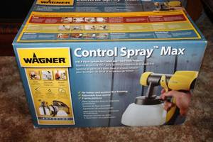lot 83 image: Wagner Control Spray Max Paint Sprayer Looks unused in Box