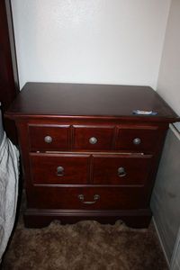 lot 102 image: JC Penney Home Collection Side Table, matches Lot 109