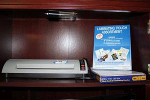 lot 171 image: Laminating Machine Model NR-1201 and Laminating Pouches