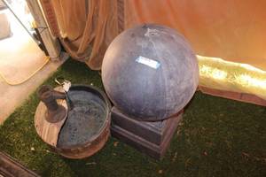 lot 206 image: 2 Patio Water Fountains (One is missing a motor, other isnt running)