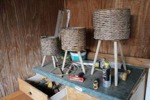 lot 184 image: Cabinet Plus Items on Top and In Drawers Dog Brushes and Grooming Items, Miracle LiquiFeed Sprayer and More