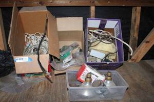 lot 309 image: Electrical Wires and Misc.