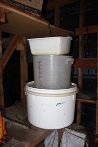 lot 311 image: Large Plastic Tubs