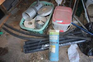 lot 312 image: Fiberglass Insulation, Duct Tape