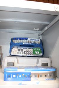 lot 284 image: Cordless Dremel Plus Generous Amount of Accessories