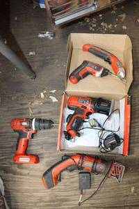 lot 288 image: Black & Decker Lithium Tools