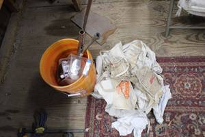 lot 259 image: Copper Pipe and Rags