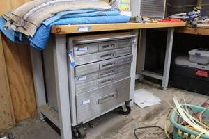 lot 234 image: Seville Classics Work Table Only