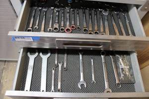 lot 230 image: 2 Drawers of Tools Wrench Sets
