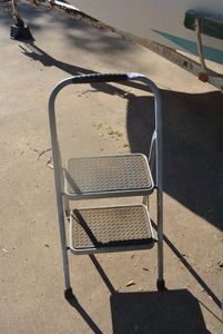 lot 344 image: Folding Step Ladder