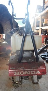 lot 331 image: Honda Harmony FG100 Tiller Cultivator