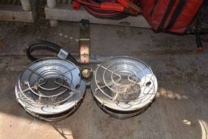 lot 335 image: Propane Gas Double Burner