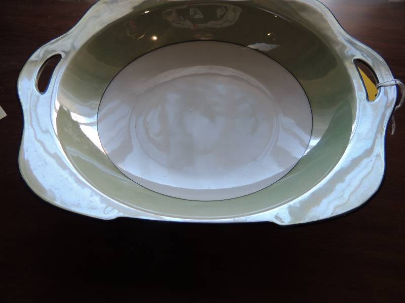 lot 15 image: Porcelain Serving Bowl with Handels...