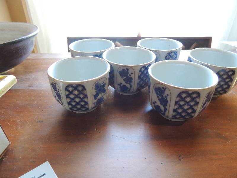 lot 29 image: Japanese Tea Cups - Set of 6 - OMC ...